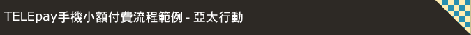 付費流程範例